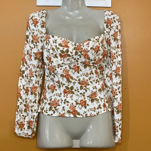 Reformation Tops - Reformation Reign Floral 6 Top